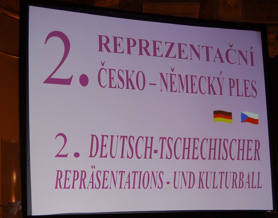 2. ČESKO-NĚMECKÝ PLES 2010